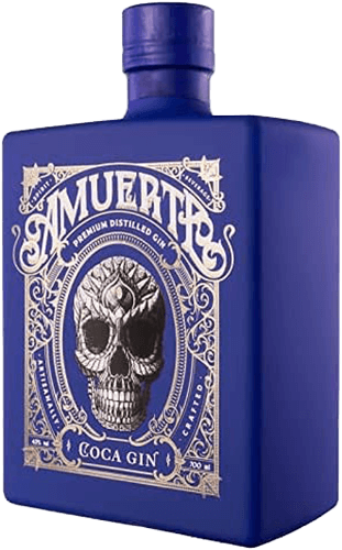 Buy Amuerte Coca Leaf Gin Blue Edition