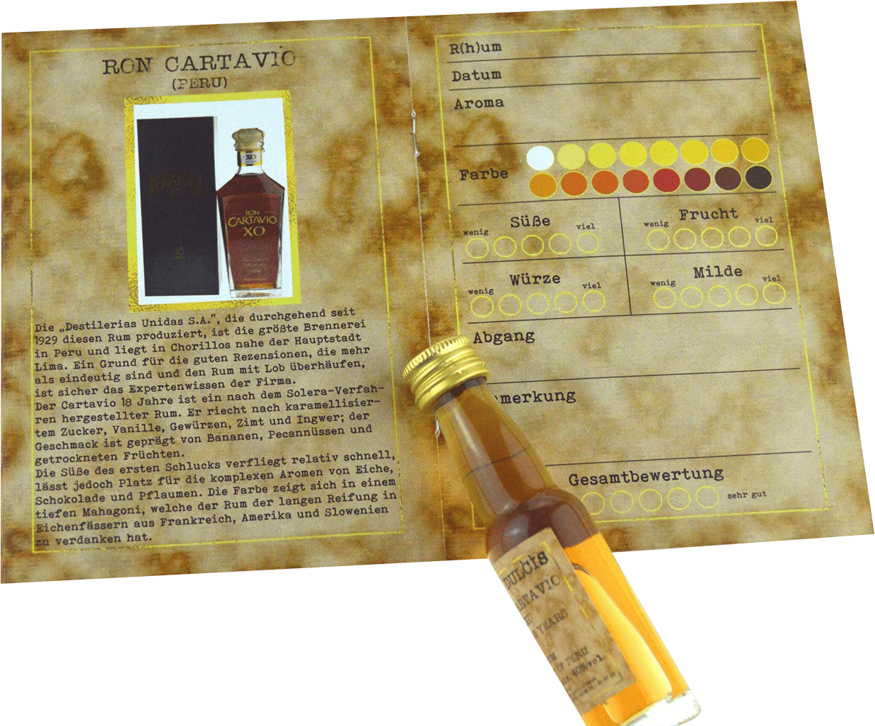 Alt & | Box Rum Honest kaufen Selten Rare & Tasting