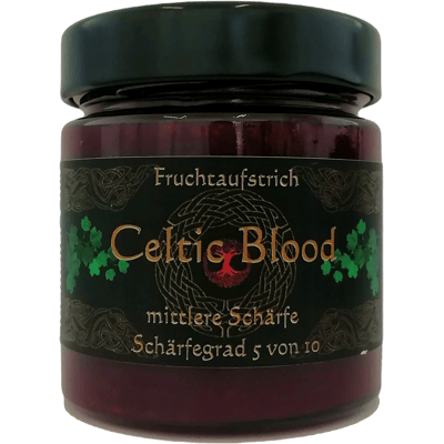 Celtic Blood Chili Fruit Spread