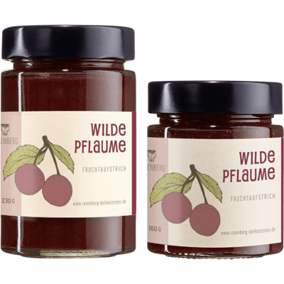 Wild plum organic fruit spread