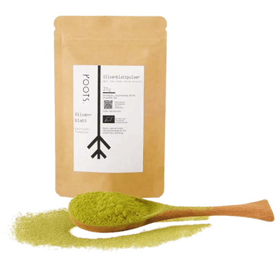 Olive leaf powder organic refill