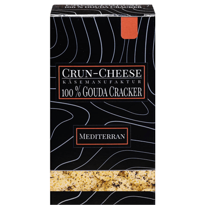 Crun-Cheese Käse Cracker Mediterran