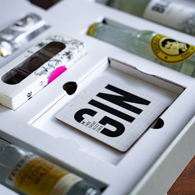 Deheck Gin-Box - Feinkost & Gin Set 3