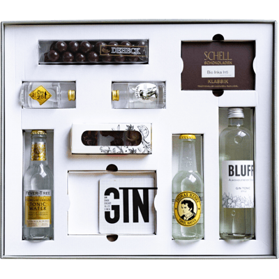 Deheck Gin-Box - Feinkost & Gin Set