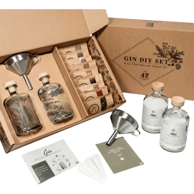 Gin 42 DIY Geschenkbox - Gin zum Selbermachen