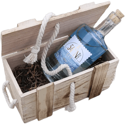 54°N Gin bottle box - gift box with gin of your choice