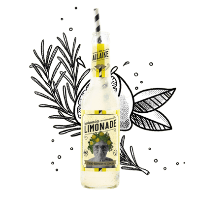 12x AiLaike organic lemonade lemon rosemary