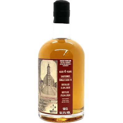 Whisky factory Caogad Tri 4 2020-2024, ex-Sauternes Cask