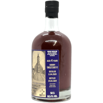 Whisky factory Caogad Tri 4 2020-2024, ex-Sherry Cask