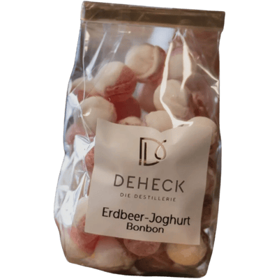 Deheck Bonbon Manufaktur Erdbeer Joghurt Bonbons