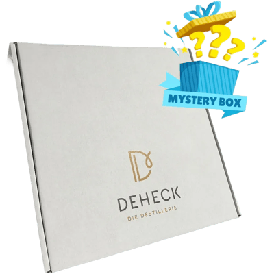 Deheck Mystery Box - Überraschungspaket mit Feinkost, Schnaps und Likör