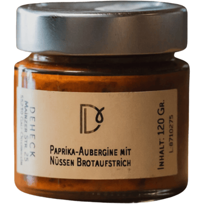 Deheck Manufaktur paprika eggplant spread with nuts