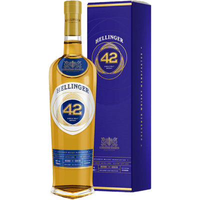 HELLINGER 42 Single Malt Whisky in gift box