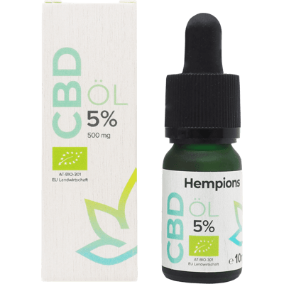 Organic CBD oil 5 %