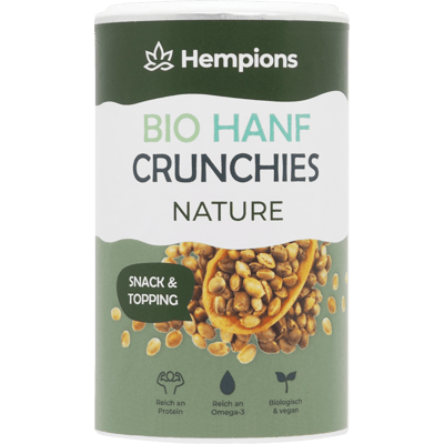 Organic hemp crunchies nature