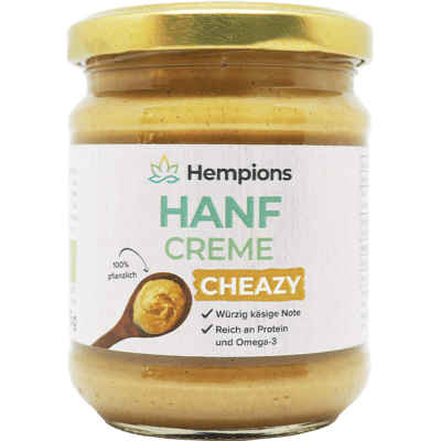 Organic hemp cream Cheasy