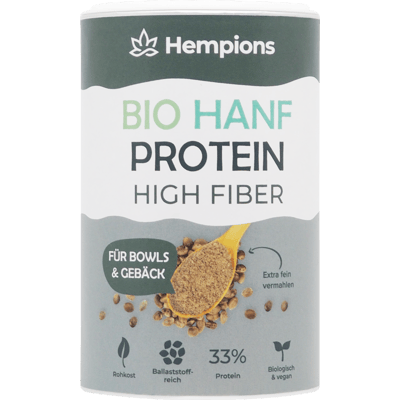 Organic Hemp Protein High Fiber