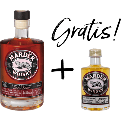 [AKTION] Marder Single Malt Whisky Amarone + 1x GRATIS Sherry Cask Whisky