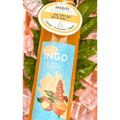 Hannheinehof Mild Ingo - Orange-turmeric-ginger juice