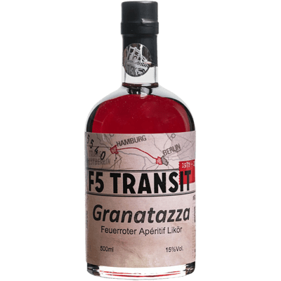 Granatazza Aperitif Liqueur No. 5540 - Red Pomegranate - F5 Transit - Transit Schnapps (GDR Edition)