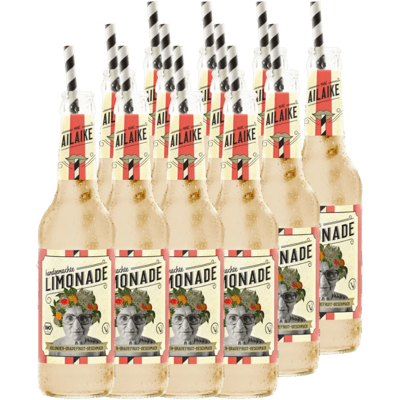 12x AiLaike Bio-Limonade Holunder-Grapefruit