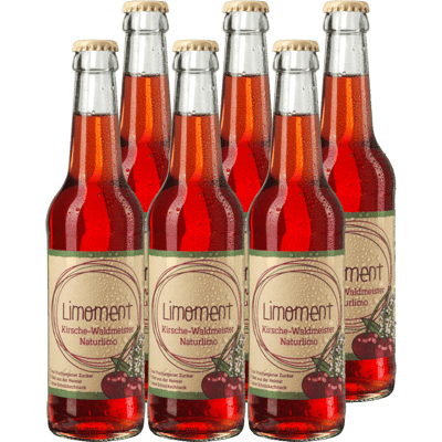 Box of 6 Limoment Cherry-Waldmeister - Lemonade