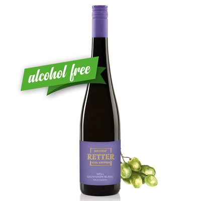 Obsthof Retter Edition Sommelier - WELL Sauvignon Blanc - non-alcoholic alternative to wine