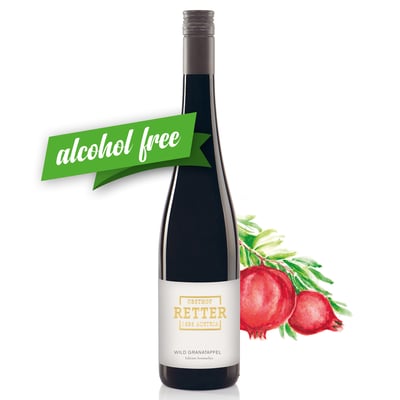 Obsthof Retter Edition Sommelier - WILD Granatapfel - alkoholfreie Alternative zum Wein