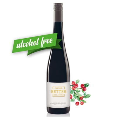 Obsthof Retter Edition Sommelier - WILD Preiselbeere - alkoholfreie Alternative zum Wein