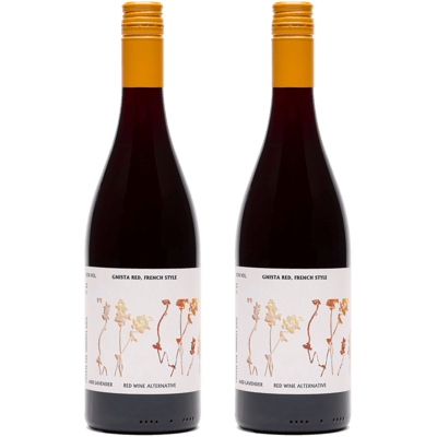 2x GNISTA Red Not Wine French Style - Alcohol-free wine alternative