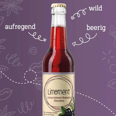 12er Box Limoment Currant-Rosemary - Lemonade