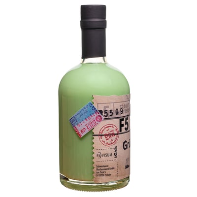 Green Grits Cream Liqueur No. 5509 - Woodruff Cream - F5 Transit