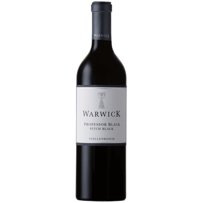 Warwick Professor Black Pitch Black 2021 - Red wine