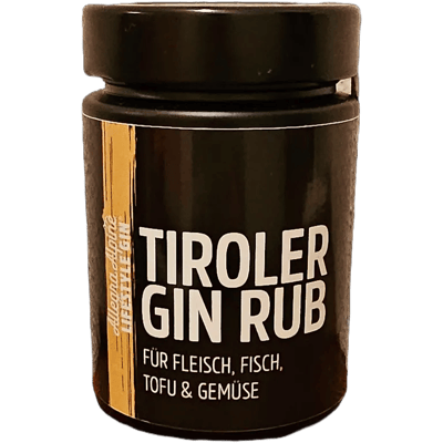 Tyrolean gin rub - spice mix