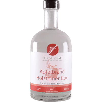 Feingeisterei apple brandy Holsteiner Cox organic