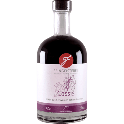 Feingeisterei Cassis Bio - Schwarzer Johannisbeerlikör