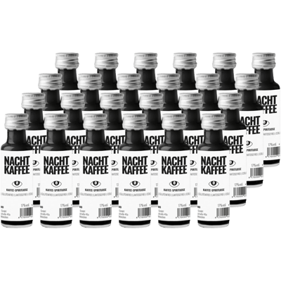 24x NACHTKAFFEE Liquid Cocaine Shot Mini - Kaffee-Spirituose