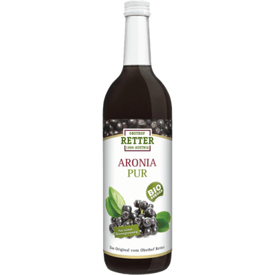 Obsthof Retter Organic Aronia Pure Direct Juice