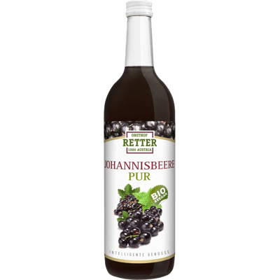 Obsthof Retter Organic Currant Pure Direct Juice