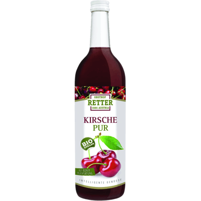 Obsthof Retter organic pure cherry juice