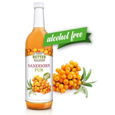 Obsthof Retter organic pure sea buckthorn juice