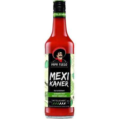 Papa Fuego Mexikaner mittelscharf - Tomatenlikör