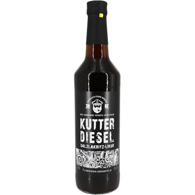 Kutterdiesel salted liquorice liqueur