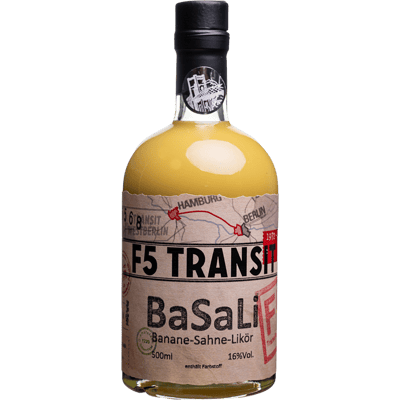 BaSaLi Liqueur No. 5568 - Banana liqueur with cream - F5 Transit