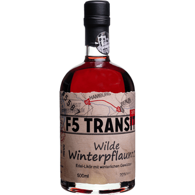 Wild winter plum cinnamon liqueur No. 5587 - Winter liqueur - F5 Transit