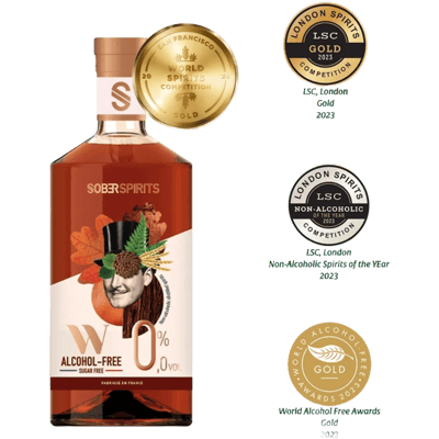 SOBER SPIRITS non-alcoholic whisky