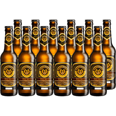 12x Braumanufaktur Sander Pils No. 1