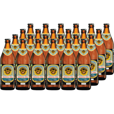 24x 500ml Braumanufaktur Original Lager Hell