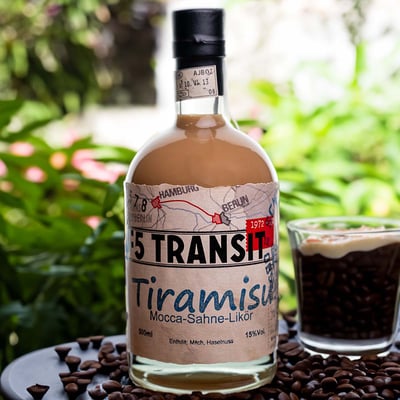 Tiramisu Likör No. 5579 - Mocca-Sahne-Likör - F5 Transit 4