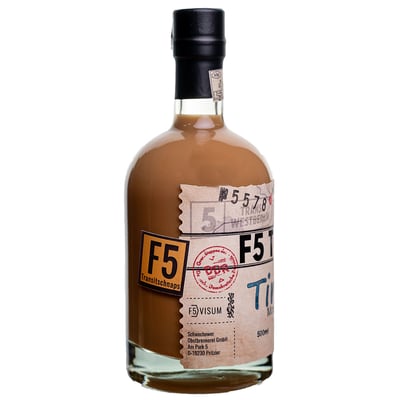 Tiramisu liqueur No. 5579 - Mocha cream liqueur - F5 Transit